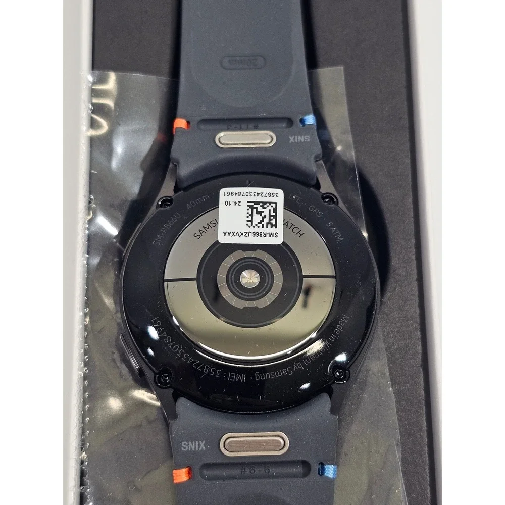 Samsung Galaxy Watch FE SM-R866U Smartwatch 40mm Black LTE GPS Excellent